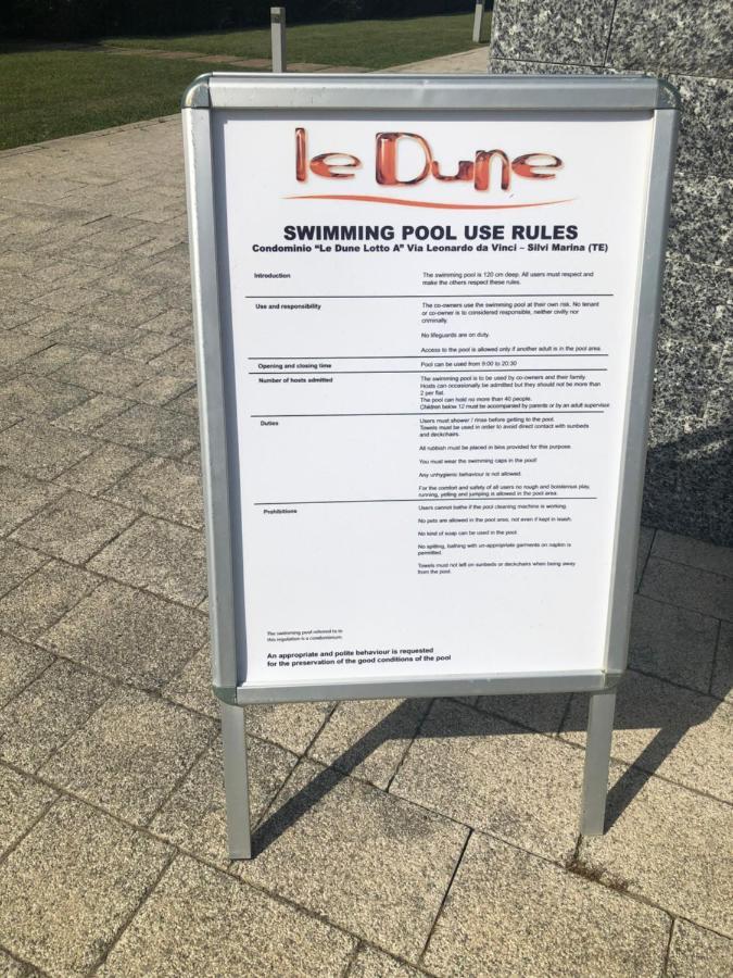 Le Dune Per 6 Silvi Marina Exterior foto